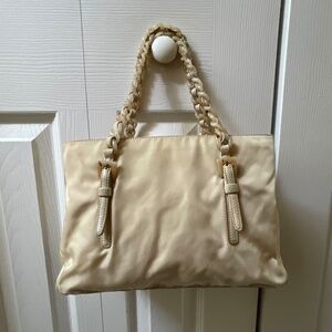 PRADA Tessuto Bacheli Chain Hand Tote